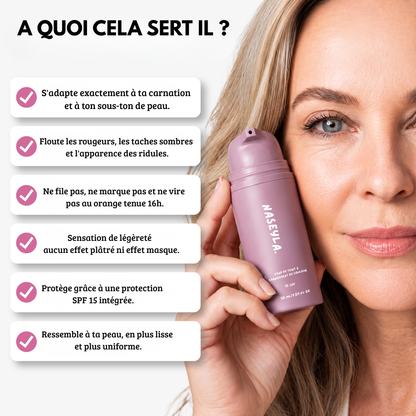 Fond de teint adaptatif à effet rajeunissant