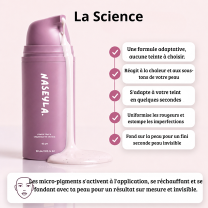 Fond de teint adaptatif à effet rajeunissant