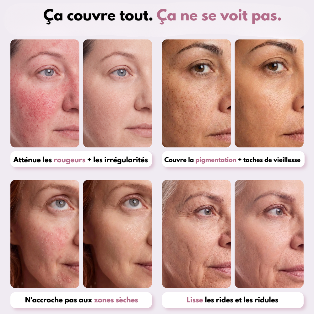 Fond de teint adaptatif à effet rajeunissant