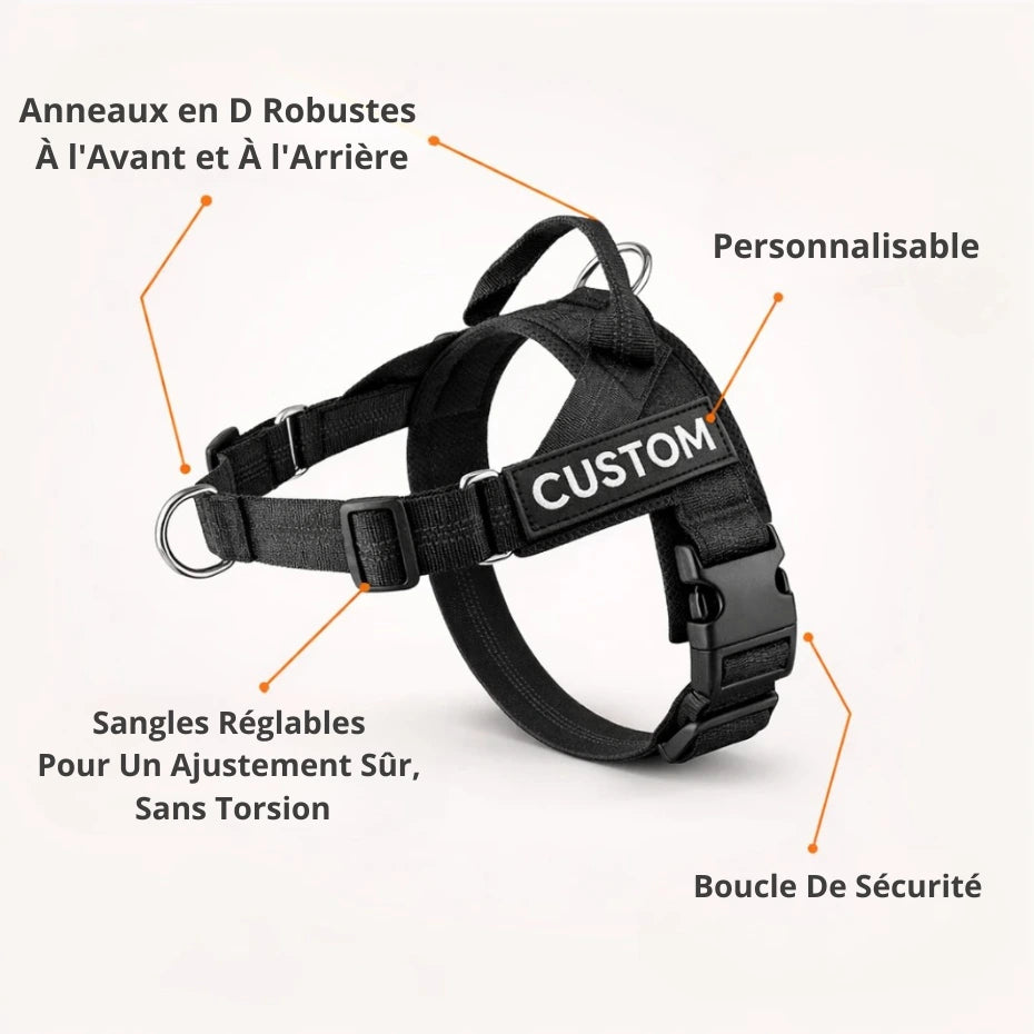 Harnais Anti-Traction pour Chien Naseyla